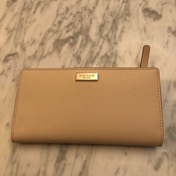 kate spade Handbags - Kate Spade Large Bifold Wallet Pink